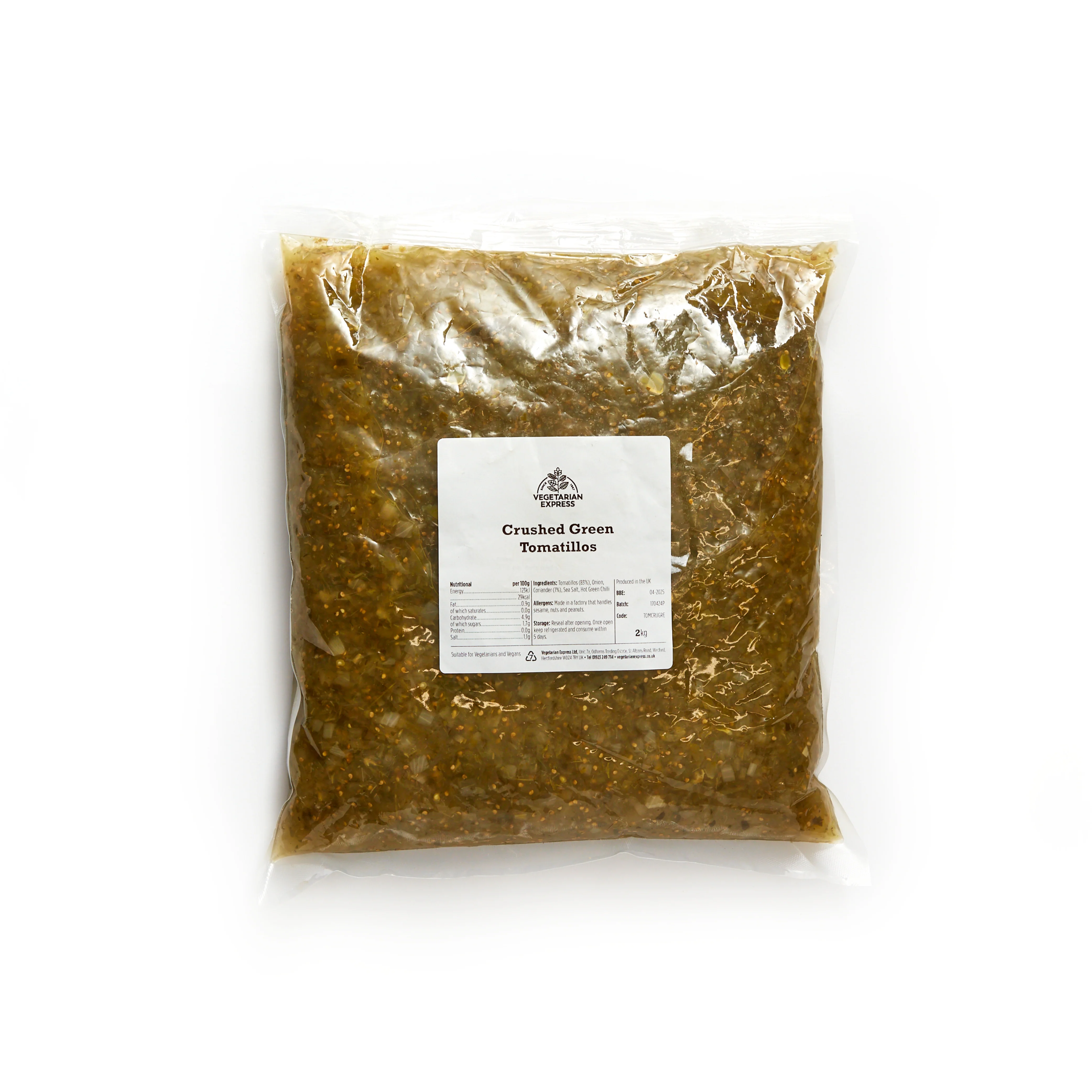 Crushed Green Tomatillos - Image 2