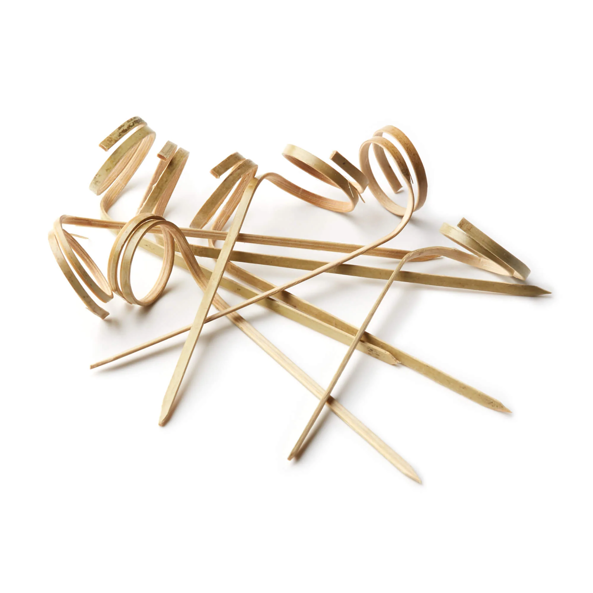 Green Top Twister Skewers 90mm